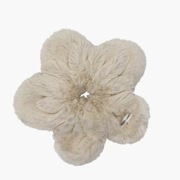 Sandy Liang Flower Power Pet Scrunchie - Taupe - Picture 4 of 8